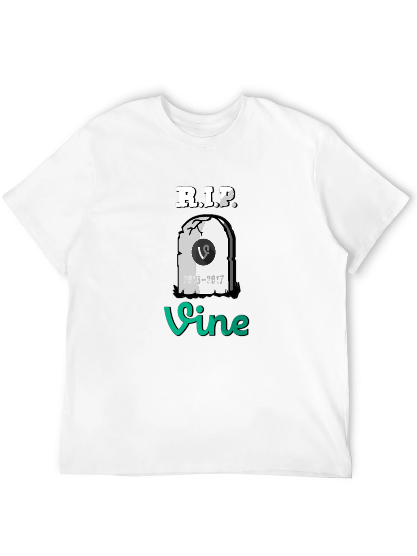 RIP Vine T-Shirt - Black Memorial Tee