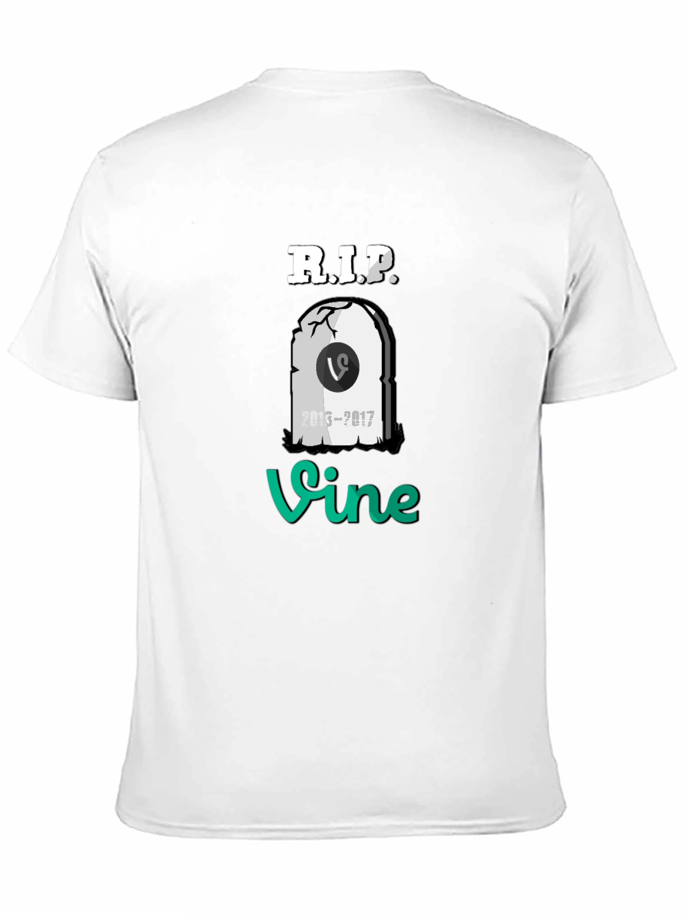 RIP Vine T-Shirt - Black Memorial Tee