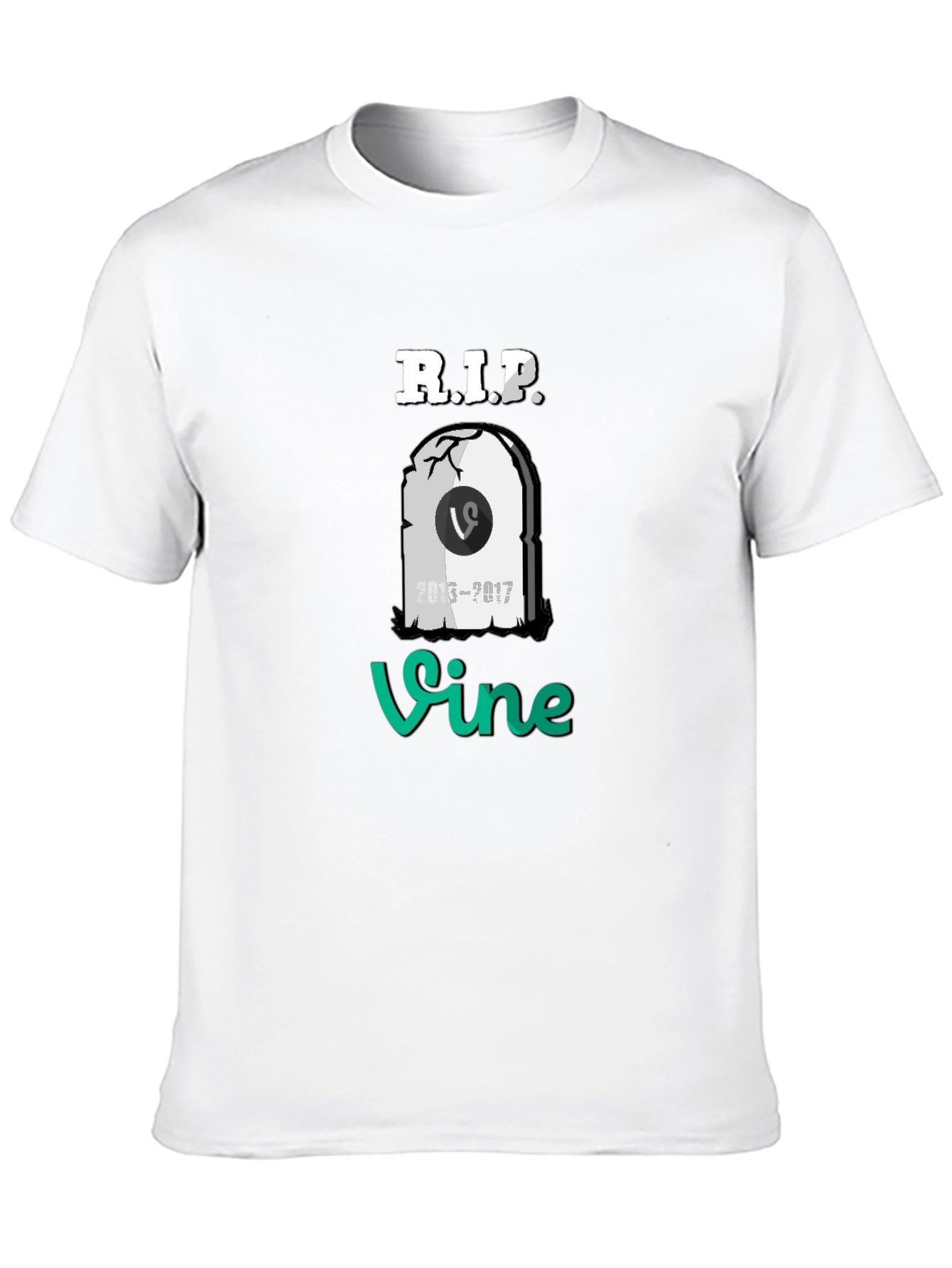 RIP Vine T-Shirt - Black Memorial Tee