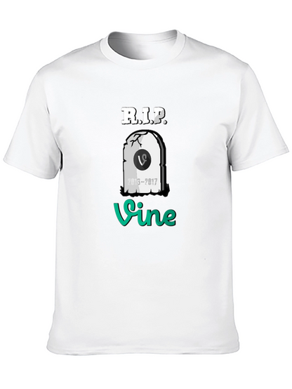 RIP Vine T-Shirt - Black Memorial Tee