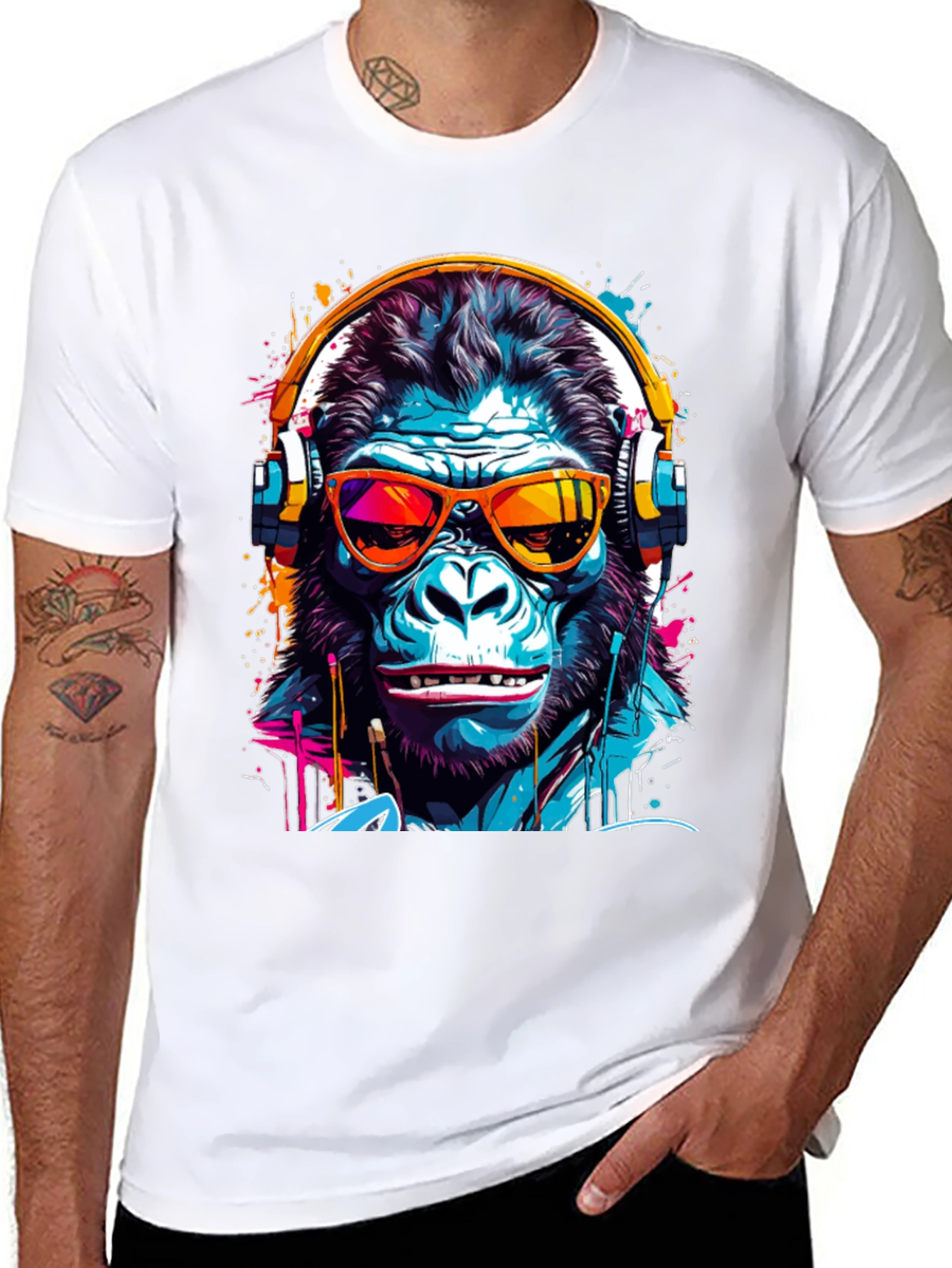 Funky Gorilla Graphic Tee
