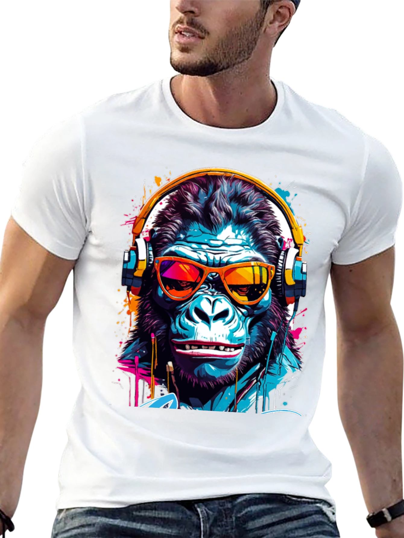 Funky Gorilla Graphic Tee