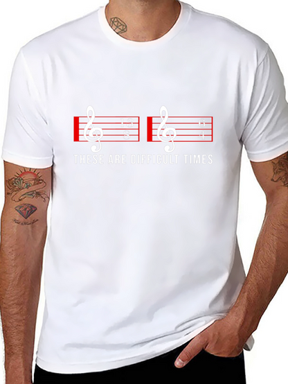 Difficult Times Music T-Shirt