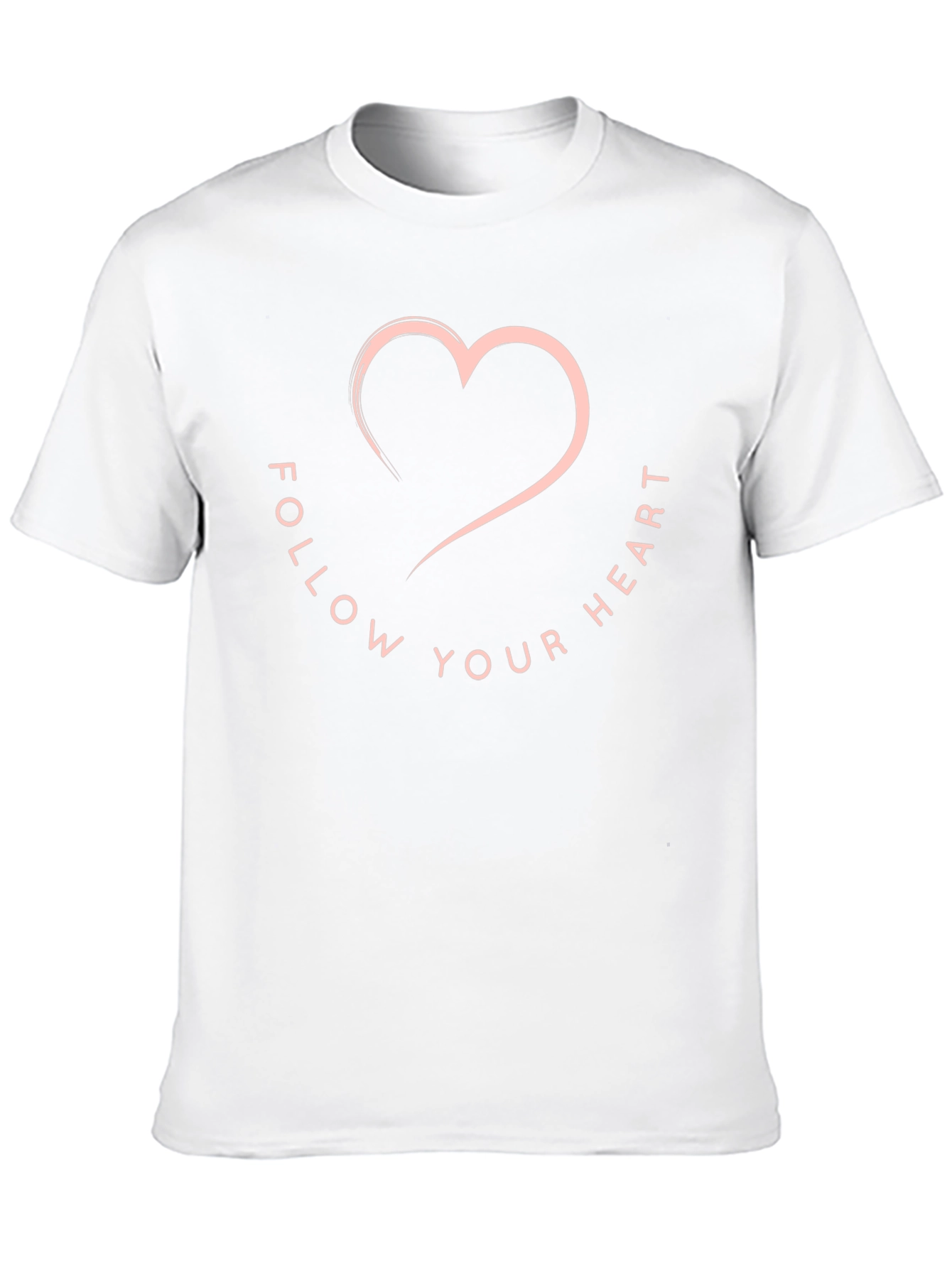 Follow Your Heart Graphic Tee - Black