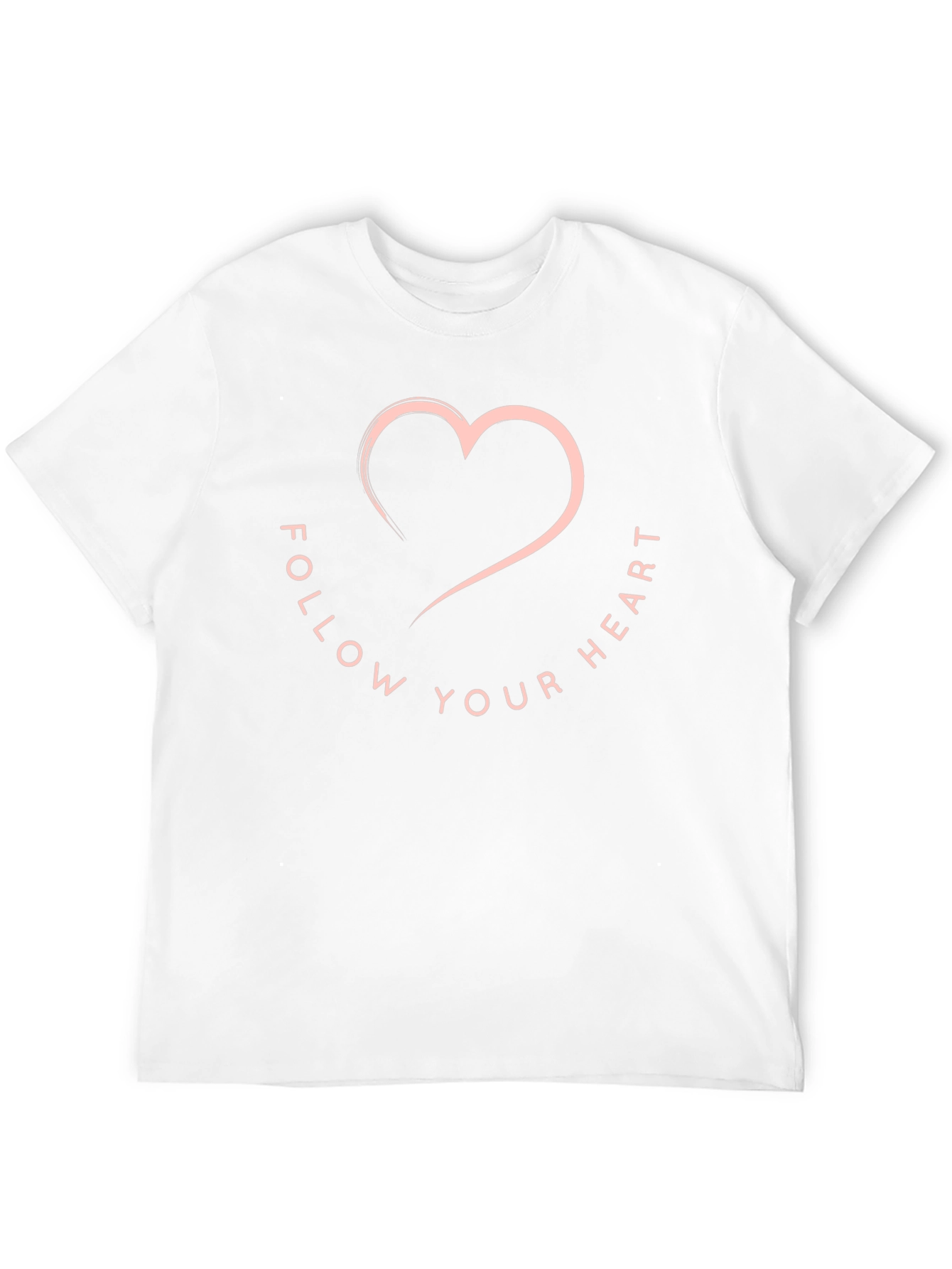 Follow Your Heart Graphic Tee - Black