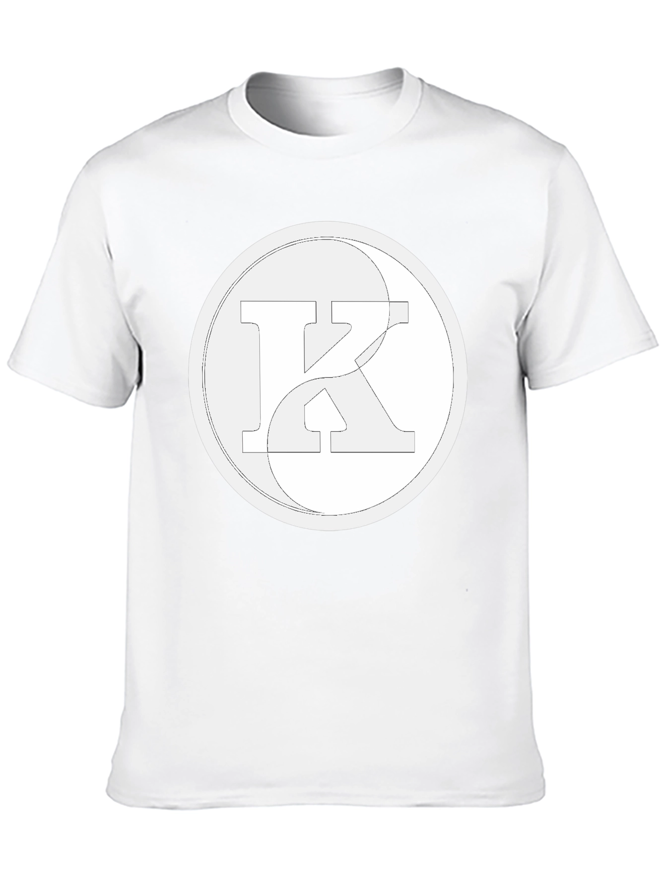 Yin Yang K Black T-Shirt