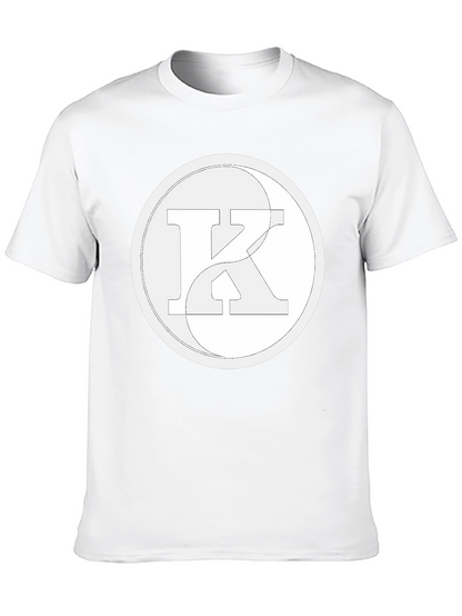 Yin Yang K Black T-Shirt