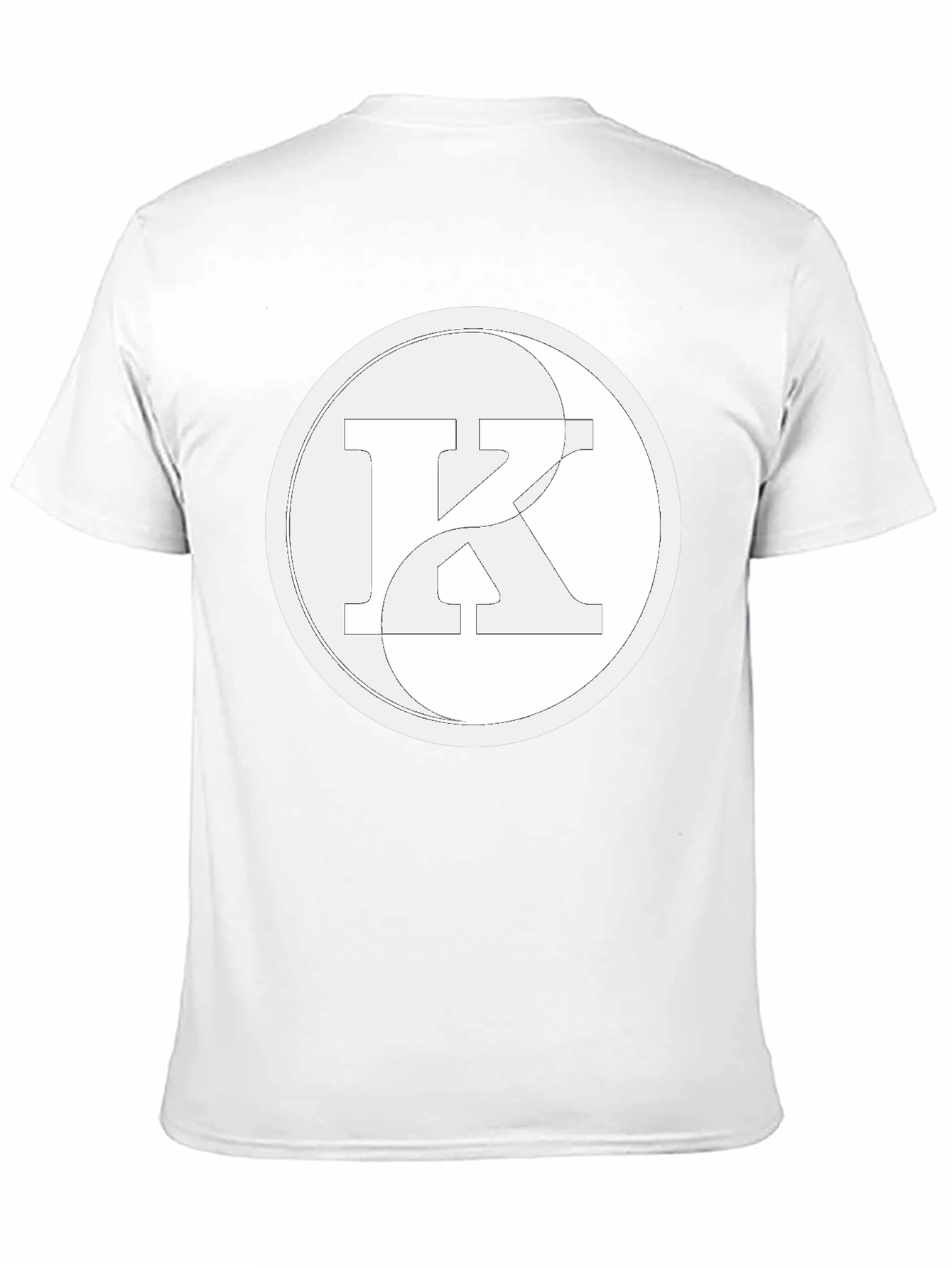 Yin Yang K Black T-Shirt