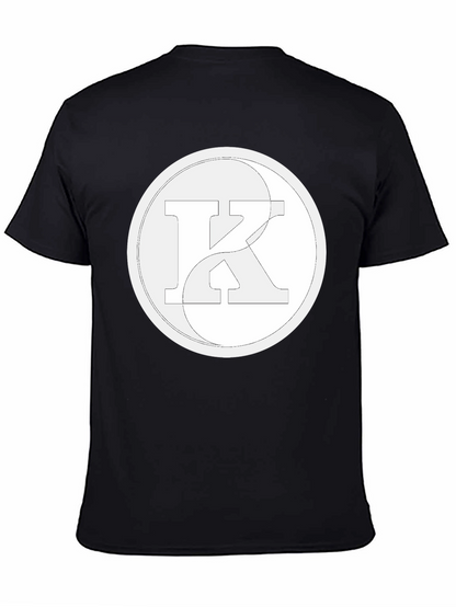 Yin Yang K Black T-Shirt