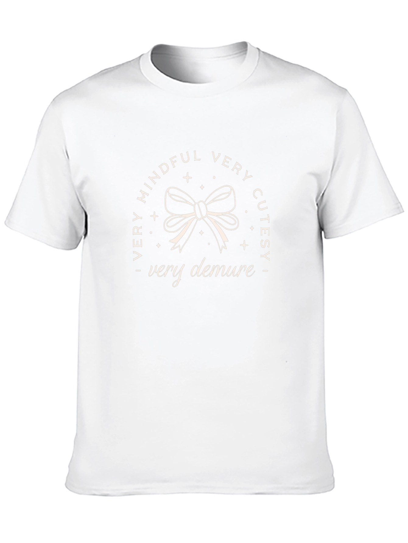 Mindful Cutesy Graphic Tee