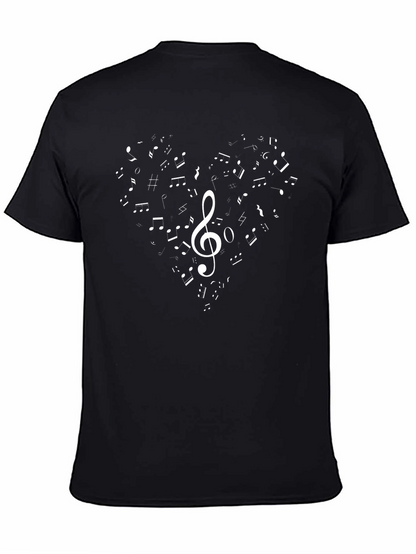 Music Lovers Heartbeat T-Shirt