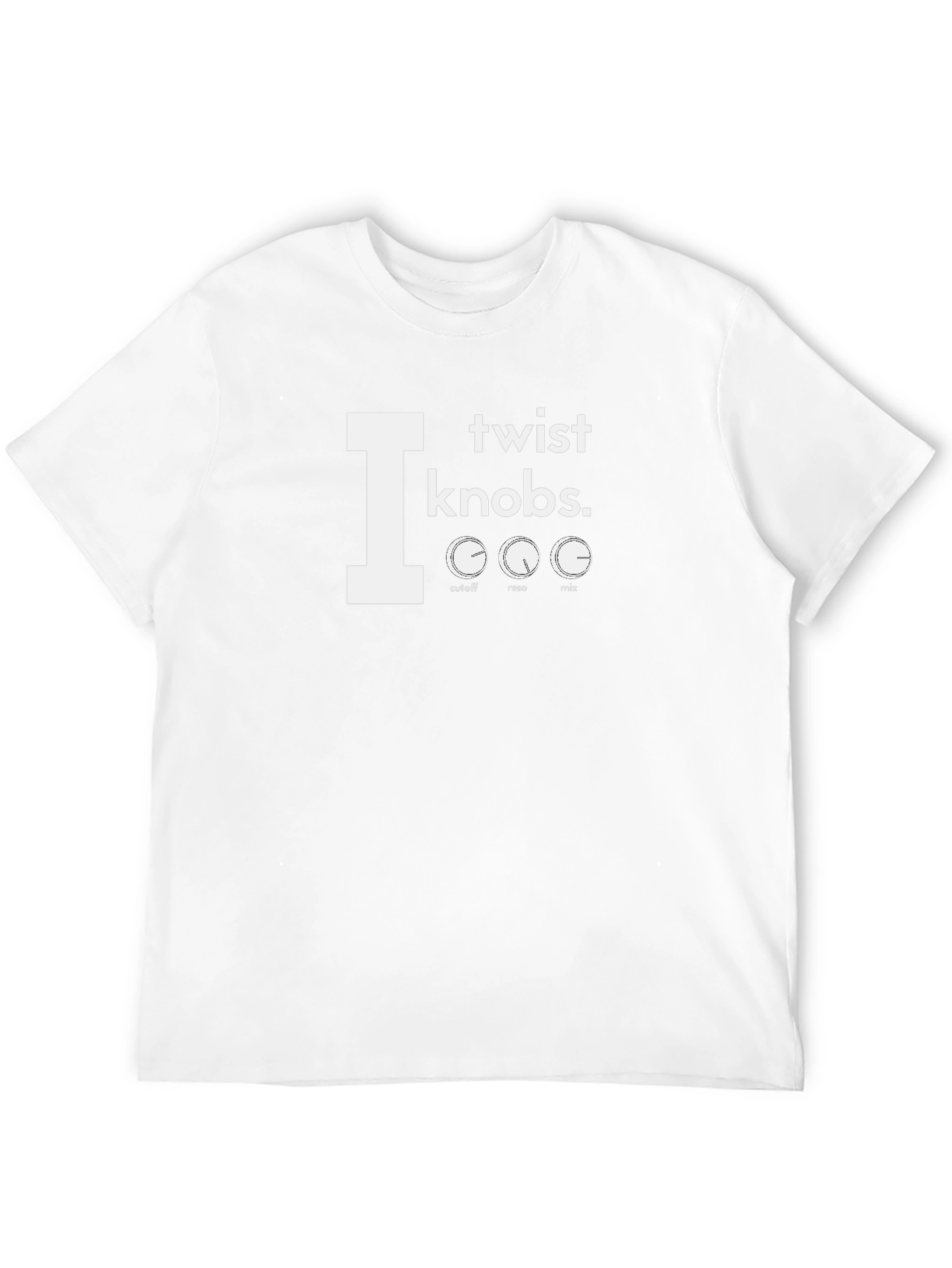 I Twist Knobs T-Shirt - Music Production Tee