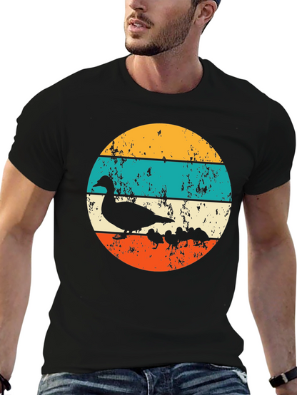 Retro Ducklings Graphic Tee