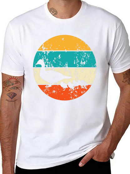 Retro Ducklings Graphic Tee