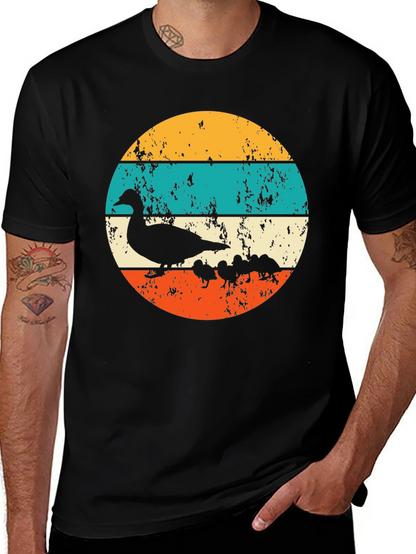 Retro Ducklings Graphic Tee