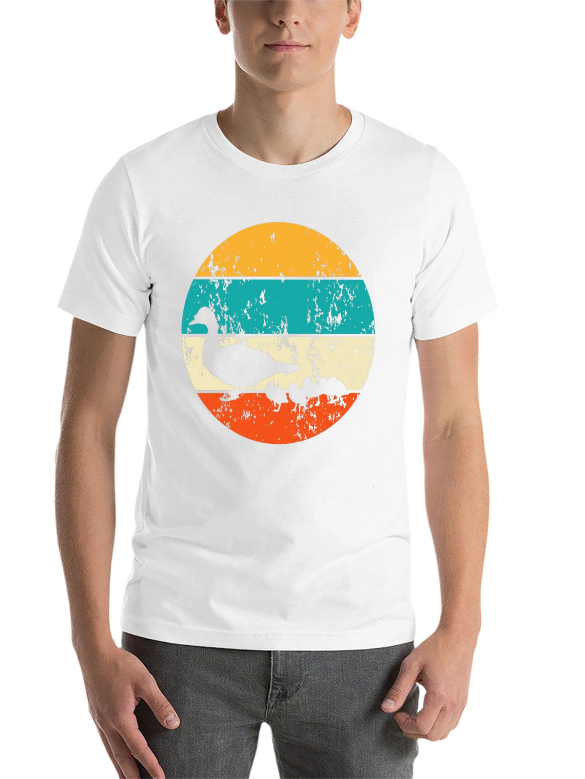 Retro Ducklings Graphic Tee