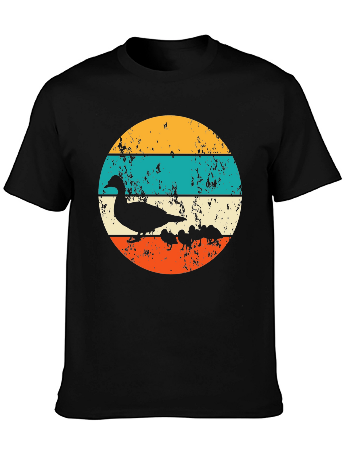 Retro Ducklings Graphic Tee