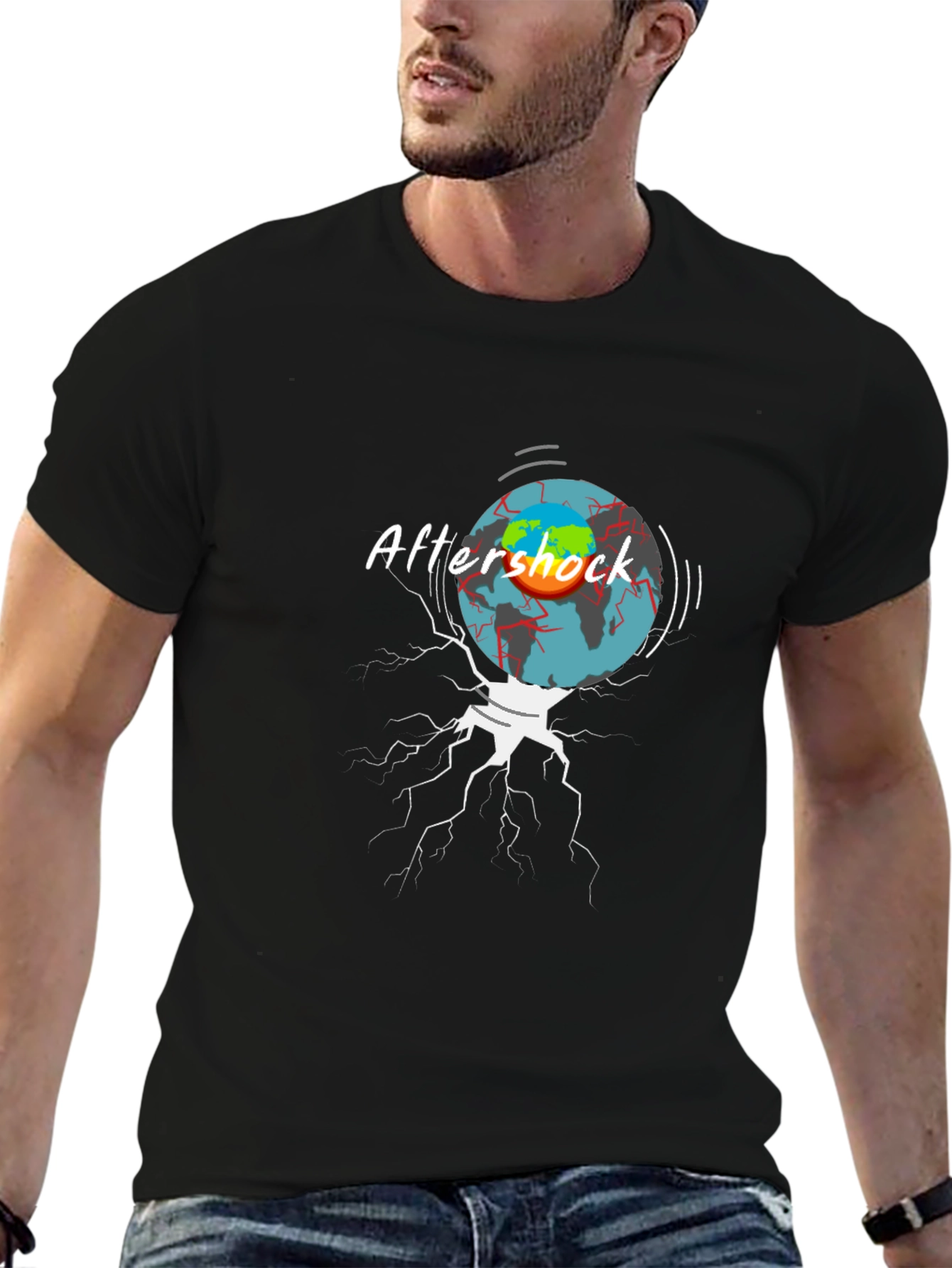 Aftershock Graphic Tee - Earthquake World Design
