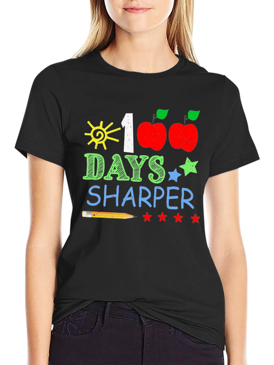 100 Days Sharper Teacher T-Shirt