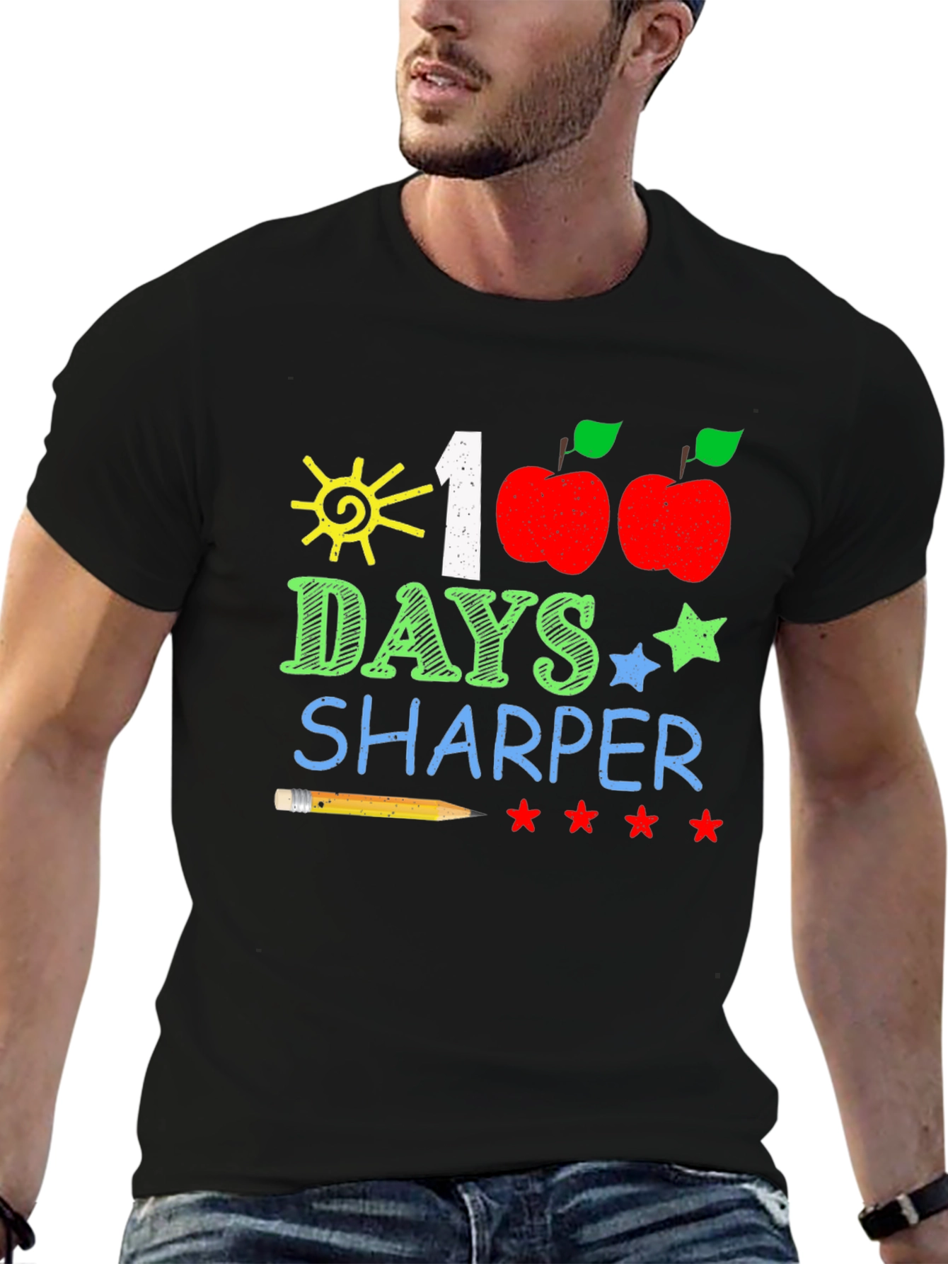 100 Days Sharper Teacher T-Shirt