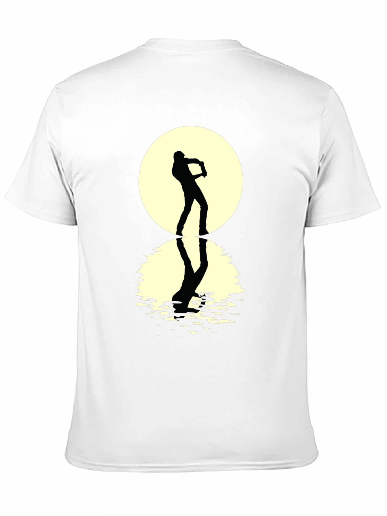 Silhouette Moon Guitar T-Shirt