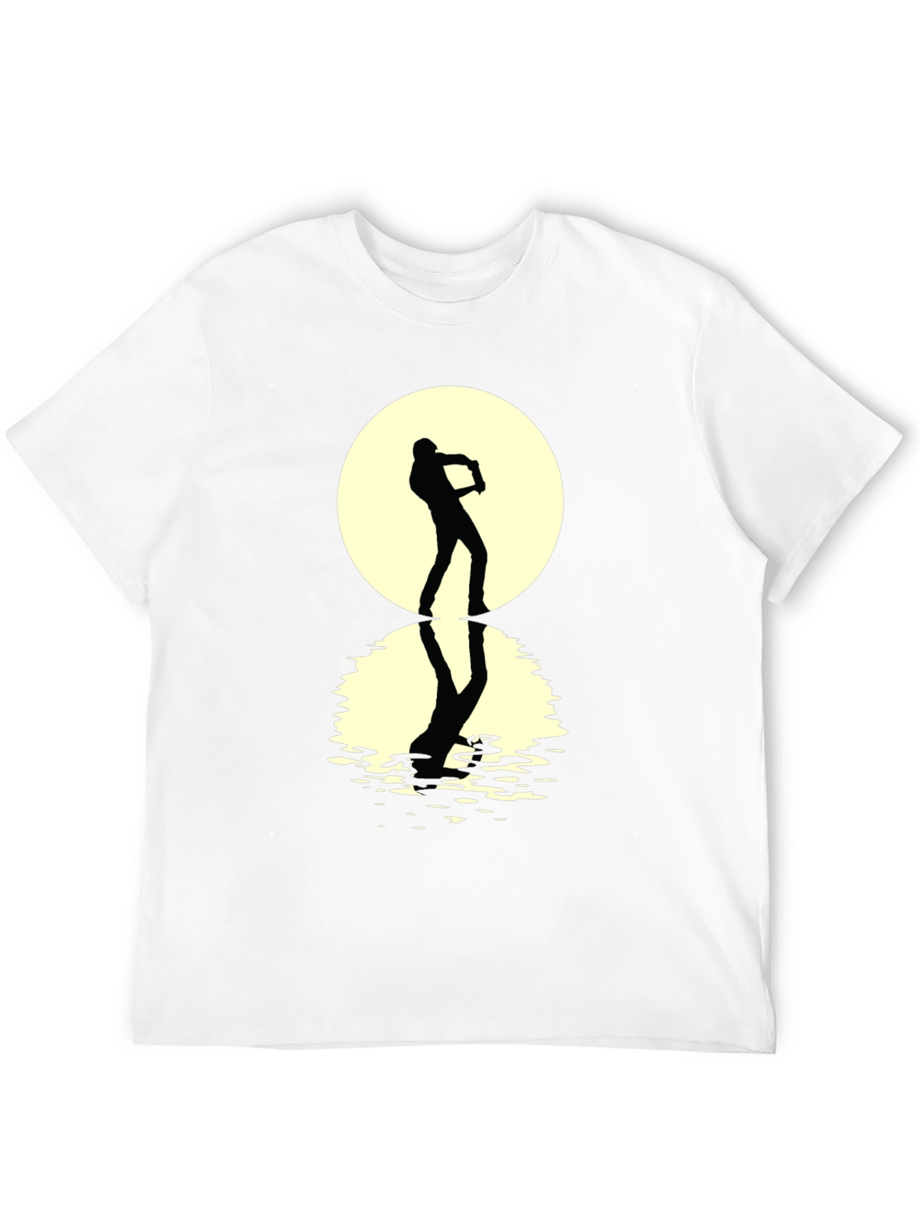 Silhouette Moon Guitar T-Shirt