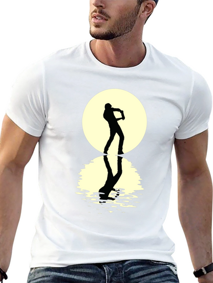 Silhouette Moon Guitar T-Shirt