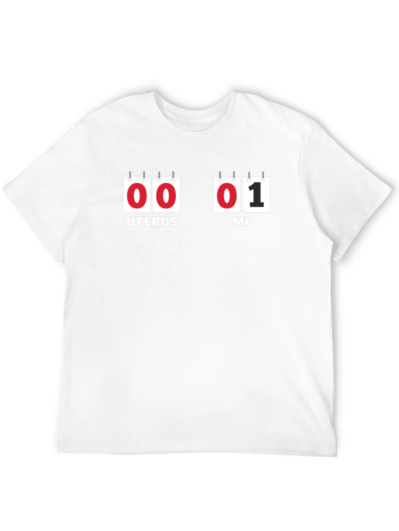 Uterus 00 Me 01 T-Shirt Humor Tee