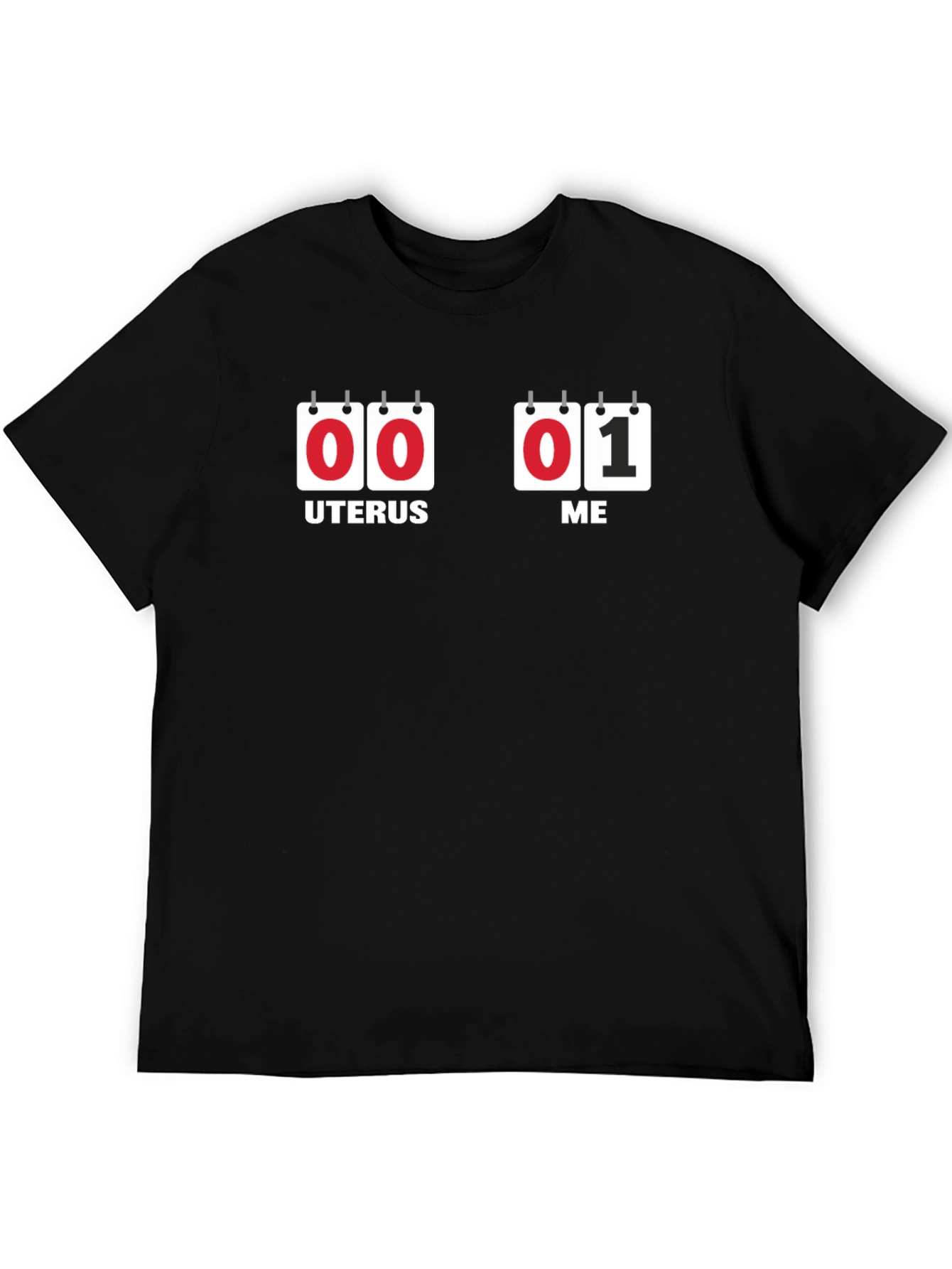 Uterus 00 Me 01 T-Shirt Humor Tee
