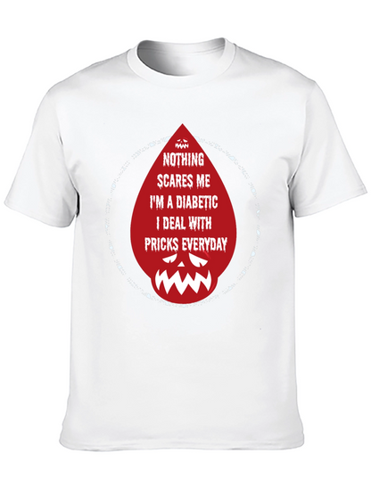 Diabetic Prick Graphic Tee - Funny Diabetes Awareness Shirt