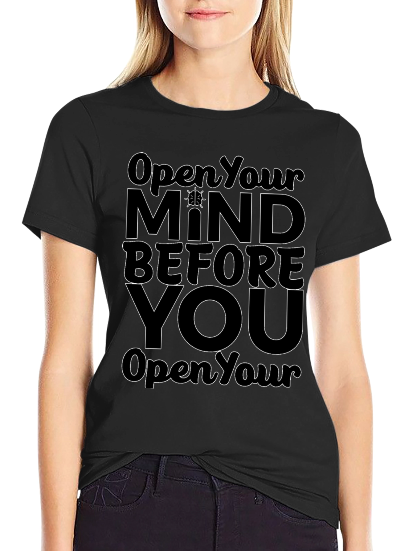 Open Your Mind Graphic T-Shirt