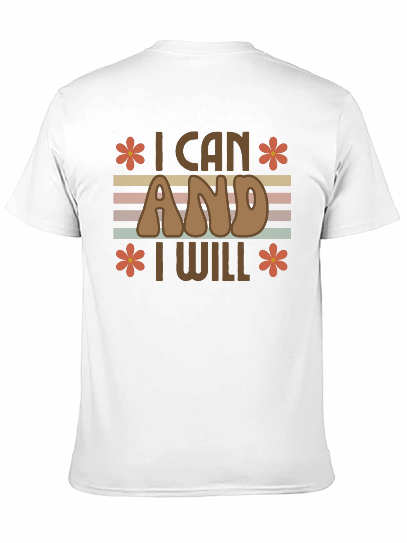 I Can And I Will Retro Graphic Tee