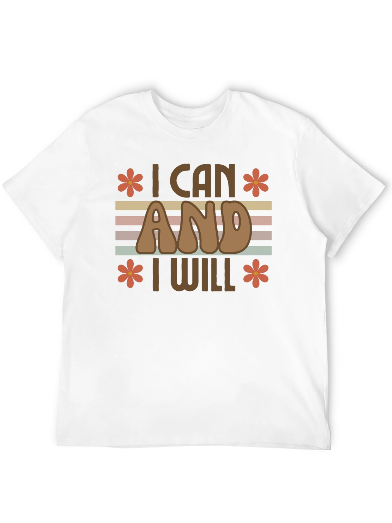 I Can And I Will Retro Graphic Tee