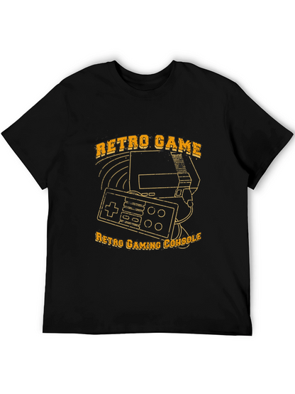 Retro Game Console T-Shirt - Black