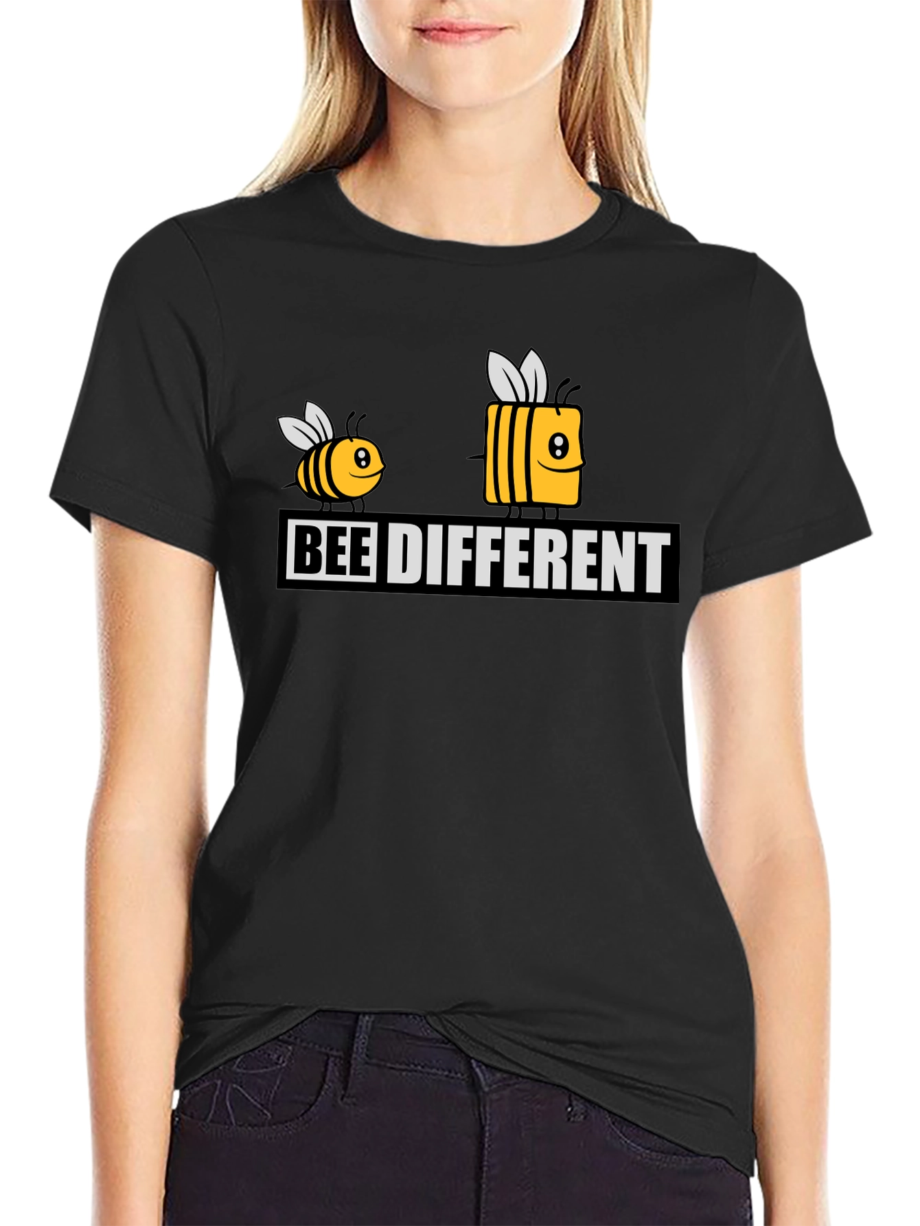 Bee Different Graphic Tee - Unique & Stylish!