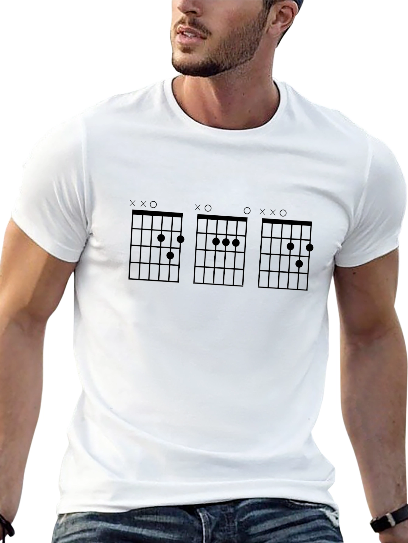 Guitar Chord T-Shirt - Music Lover Tee