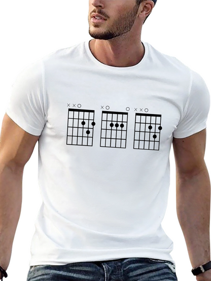 Guitar Chord T-Shirt - Music Lover Tee