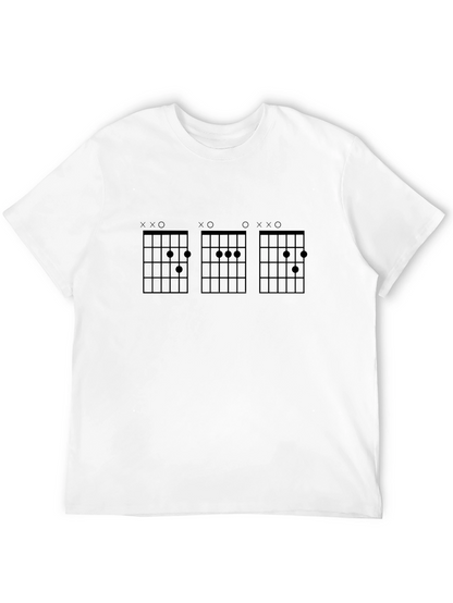 Guitar Chord T-Shirt - Music Lover Tee