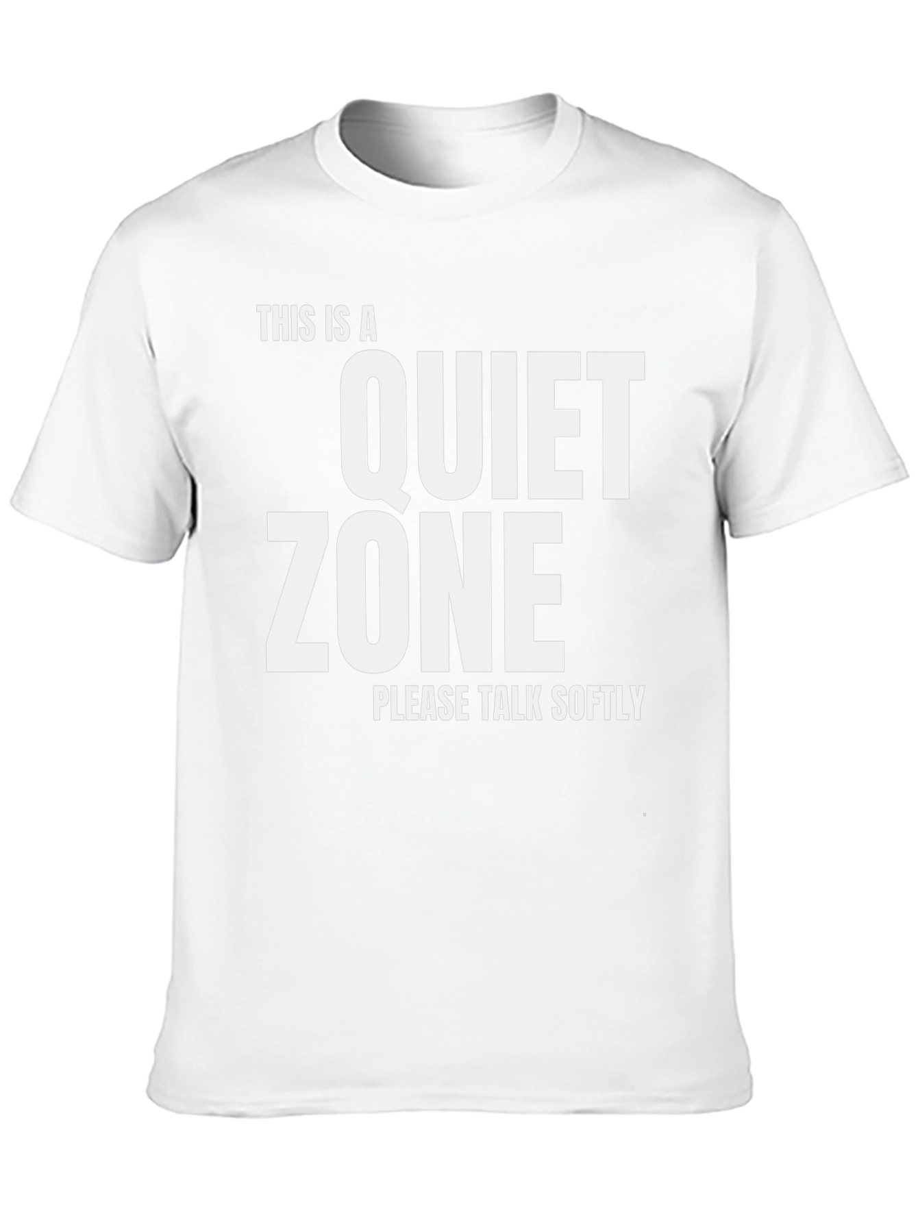 Quiet Zone Graphic Tee - Softly Spoken T-Shirt