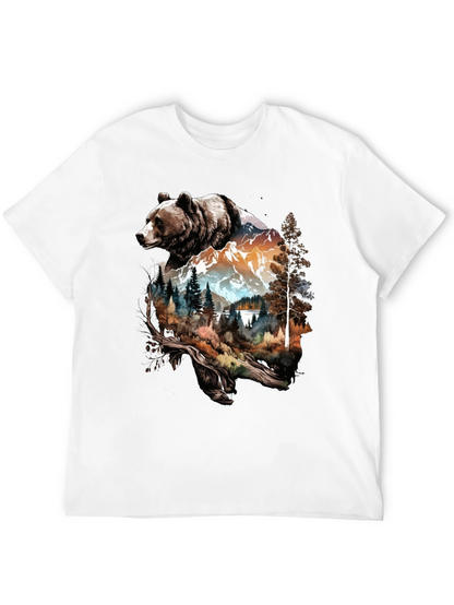 Bear Mountain Graphic Tee - Nature Lovers Shirt