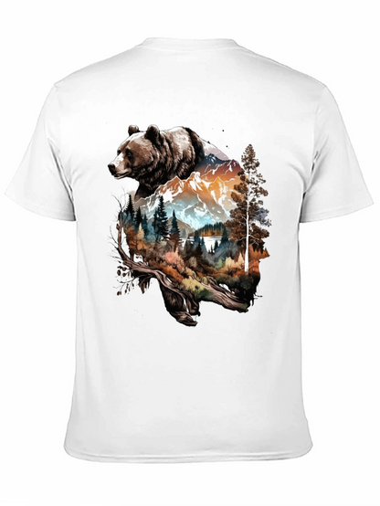 Bear Mountain Graphic Tee - Nature Lovers Shirt