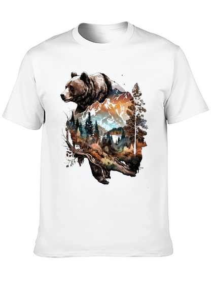 Bear Mountain Graphic Tee - Nature Lovers Shirt