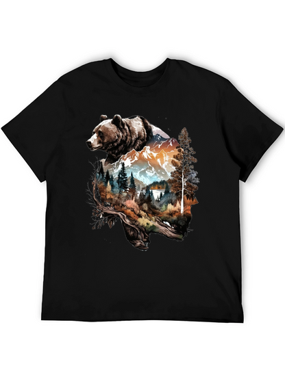 Bear Mountain Graphic Tee - Nature Lovers Shirt