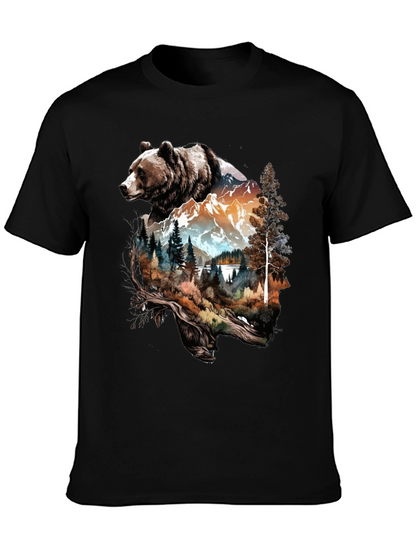 Bear Mountain Graphic Tee - Nature Lovers Shirt