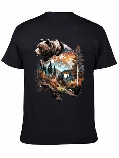 Bear Mountain Graphic Tee - Nature Lovers Shirt