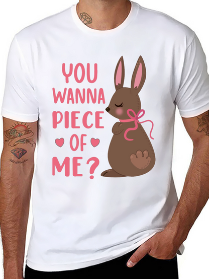 You Wanna Piece Of Me? Easter Bunny T-Shirt