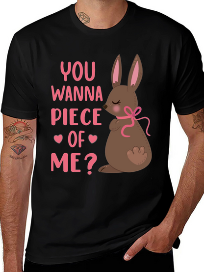 You Wanna Piece Of Me? Easter Bunny T-Shirt