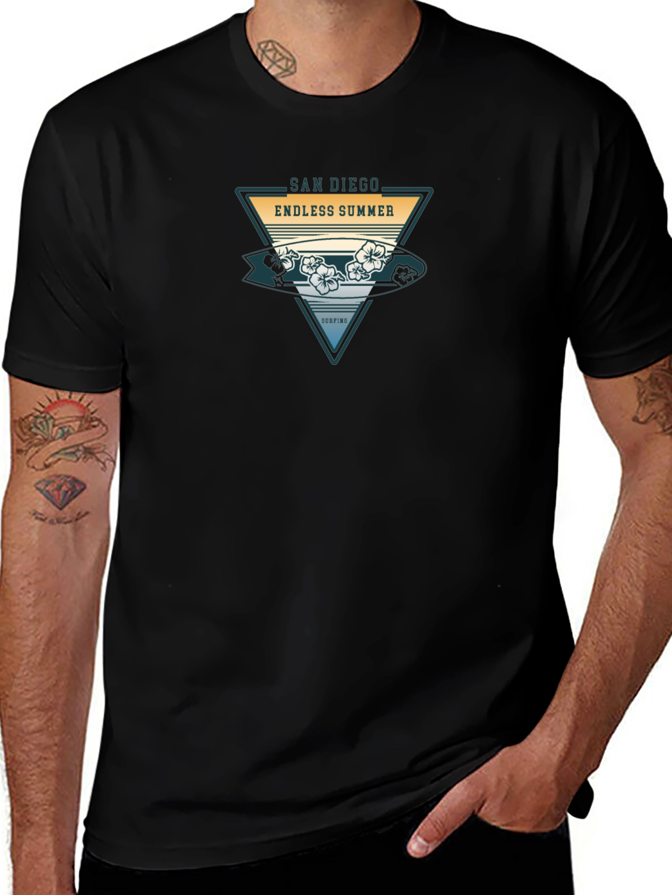 San Diego Endless Summer Graphic T-Shirt