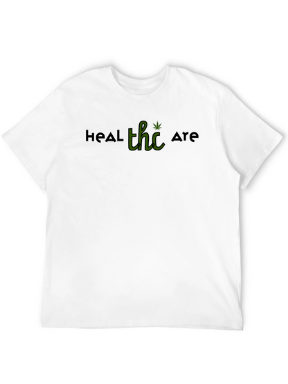 Heal THC Are T-Shirt - Black Graphic Tee