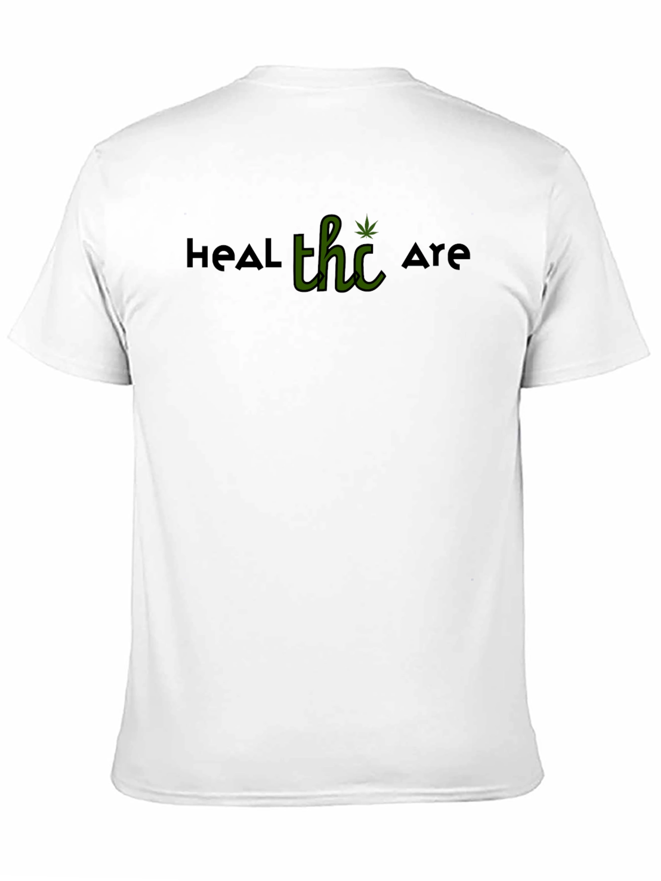 Heal THC Are T-Shirt - Black Graphic Tee
